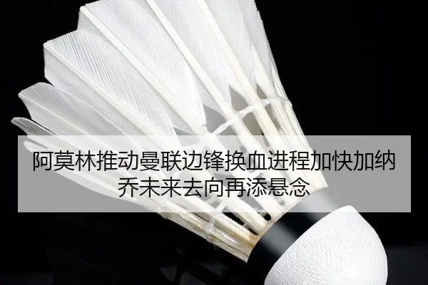 阿莫林推动曼联边锋换血进程加快加纳乔未来去向再添悬念